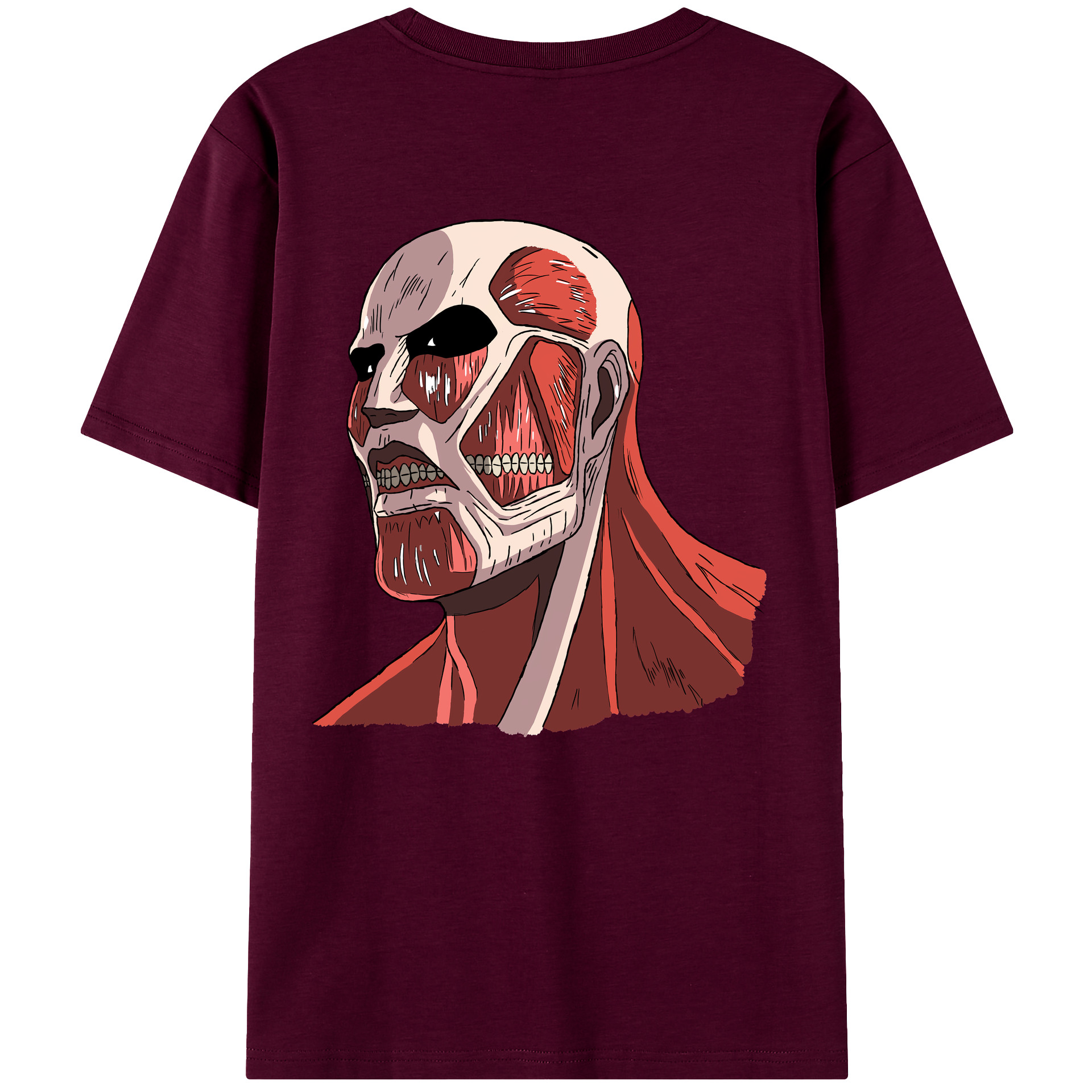 （画像用） 進撃の巨人 Attack on Titan レディース半袖Tシャツ(バックプリント)